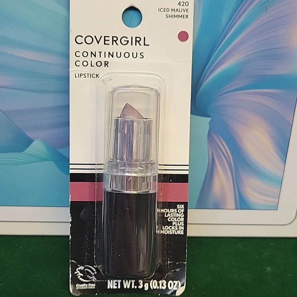 COVERGIRL Lipstick 3g New 420 Iced Mauve Shimmer